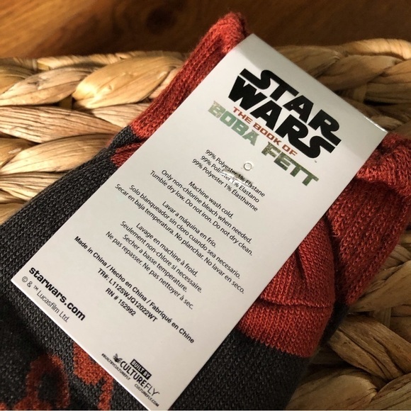 Star Wars: The book of Boba Fett: Crew Socks - Picture 3 of 3